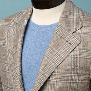 SS23_59 Brown & Navy Guncheck_Resize 3